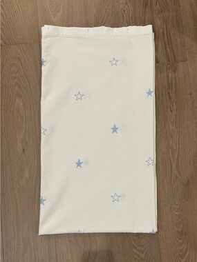 Chambers Embroidered Stars Shower Curtain